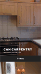 Mobile Screenshot of cancarpentry.com